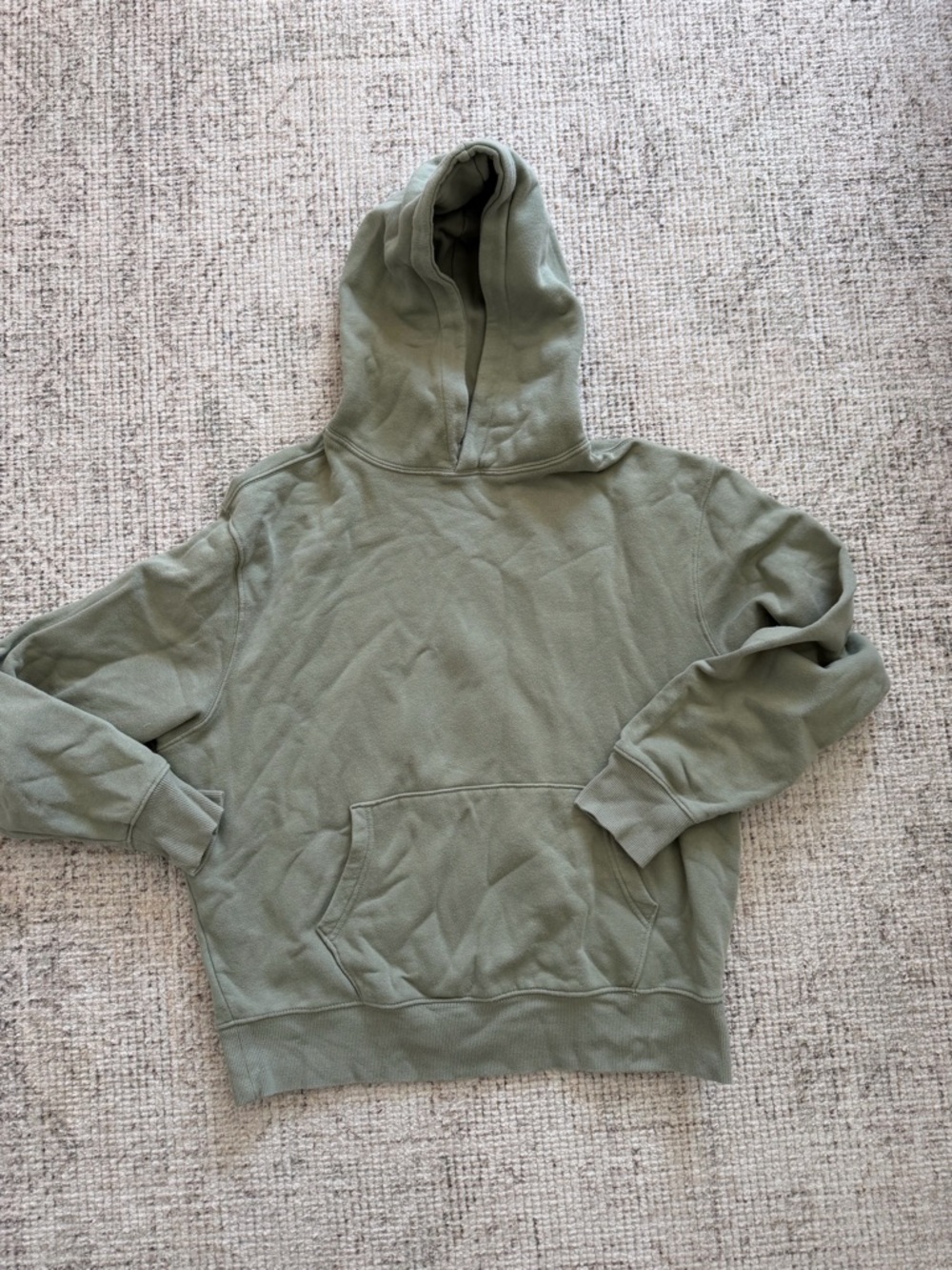 Old Navy Olive Green Hooded Sweatshirt